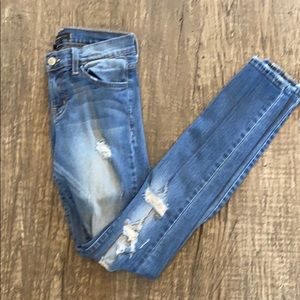 Distressed Skinny Jeans